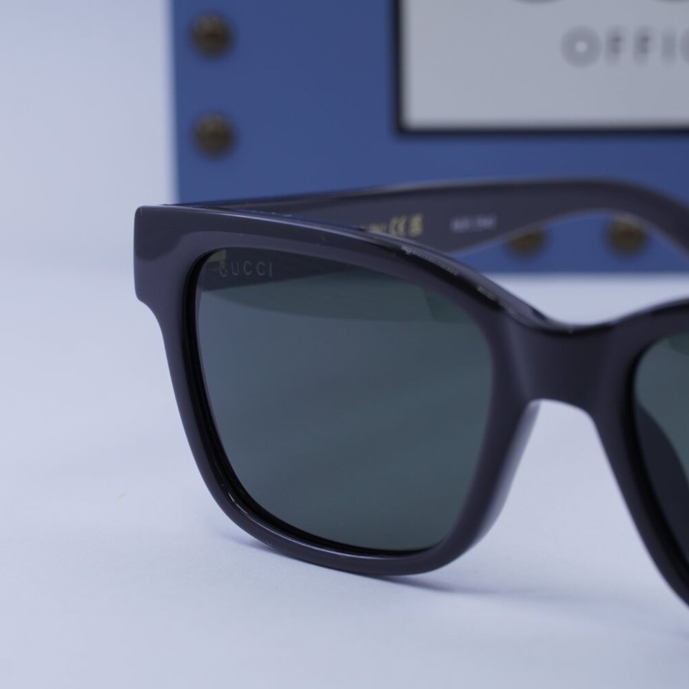 Gucci GG1716S 003 Square Sunglasses - Grey/Grey - Picture 2 of 11